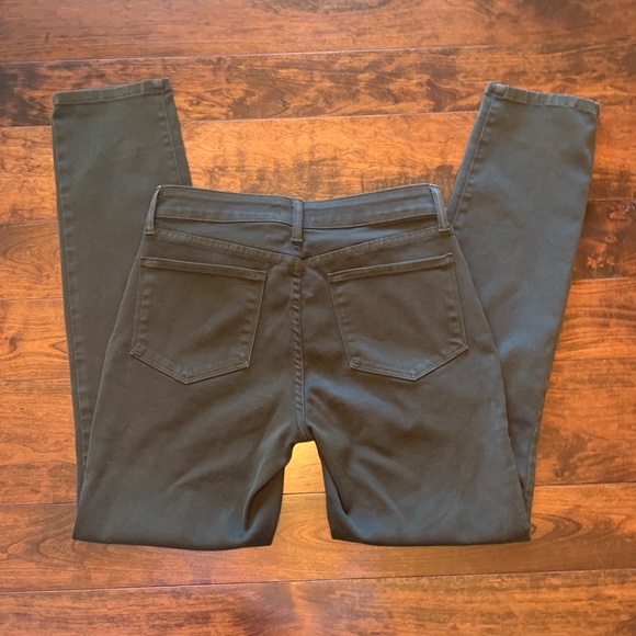 🔴💚 EUC NYDJ Alina Skinny Ankle Pants in "Loden" green - Size 4 - Picture 8 of 14